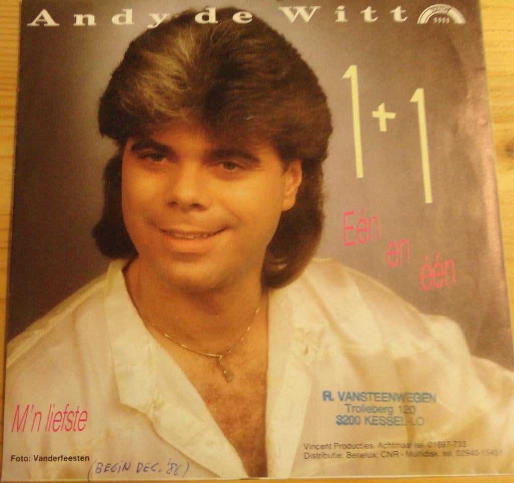 Andy de Witt > Een en een, Gebruikt, 7 inch, Single, Ophalen of Verzenden