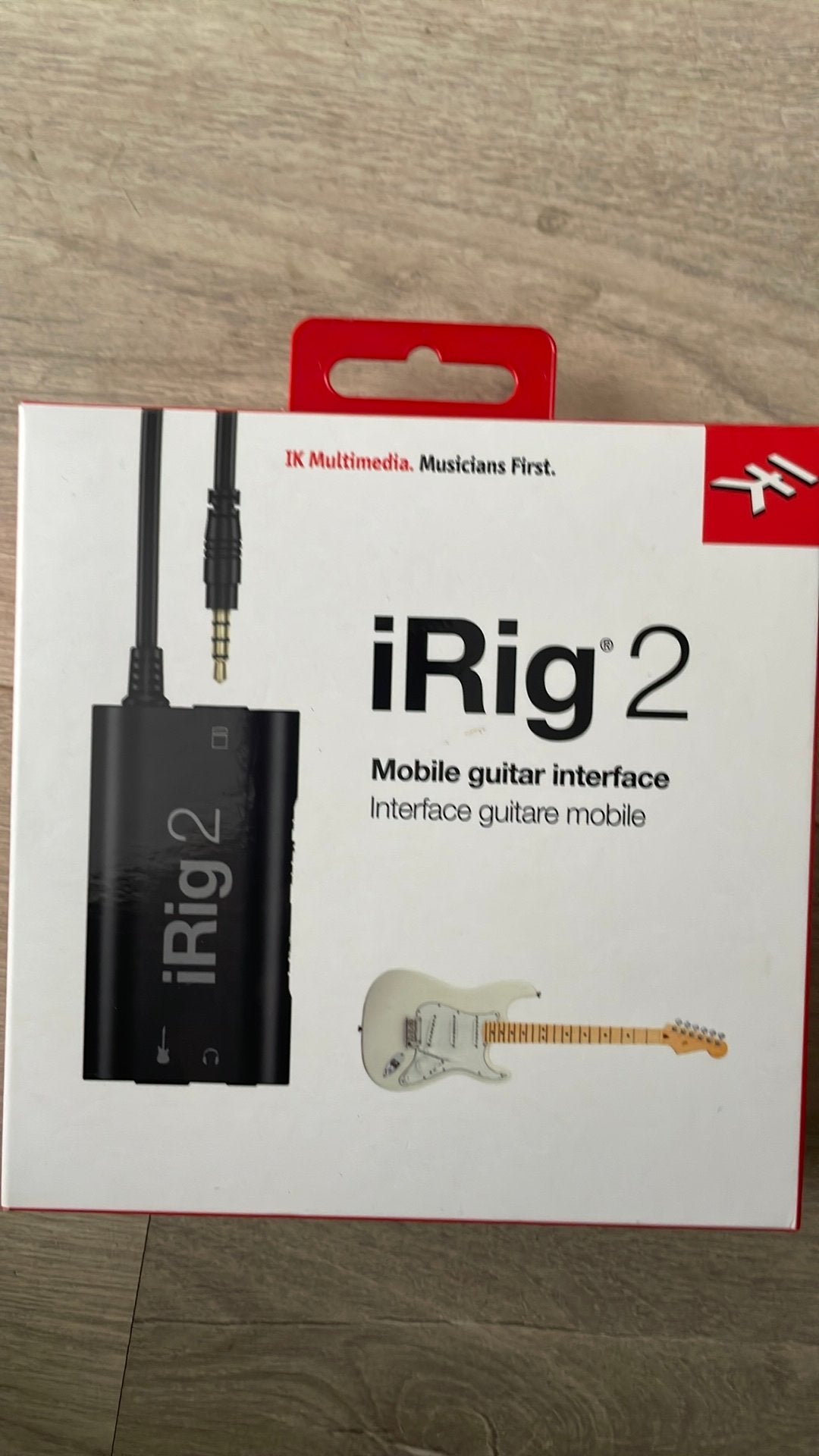 IK Multimedia iRig 2 Mobiele Gitaar Interface, Muziek en Instrumenten, Snaarinstrumenten | Gitaren | Elektrisch, Ophalen of Verzenden