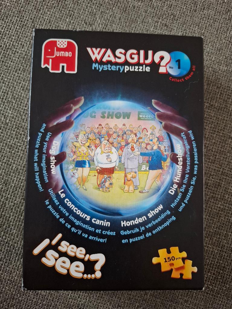 Wasgij puzzel no.1- 150 stukjes, Ophalen of Verzenden, Minder dan 500 stukjes, Gebruikt, Legpuzzel