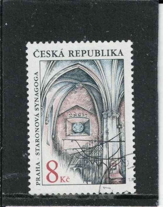 Tsjechië michel 142, Verzenden, Overige landen, Gestempeld