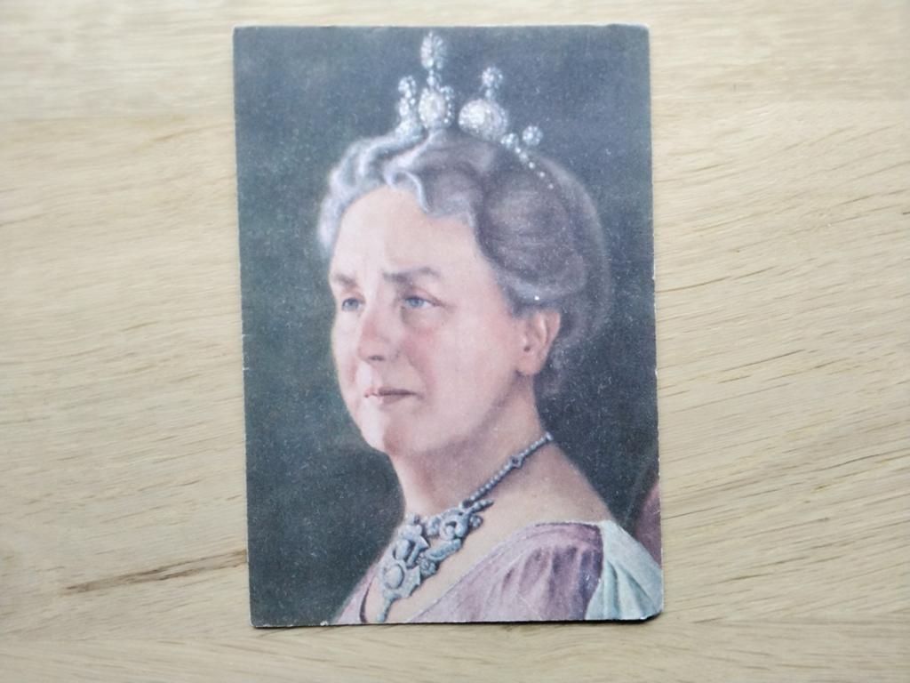 Staatsieportret Koningin Wilhelmina., Verzenden, 1920 tot 1940, Ongelopen, Overige thema's