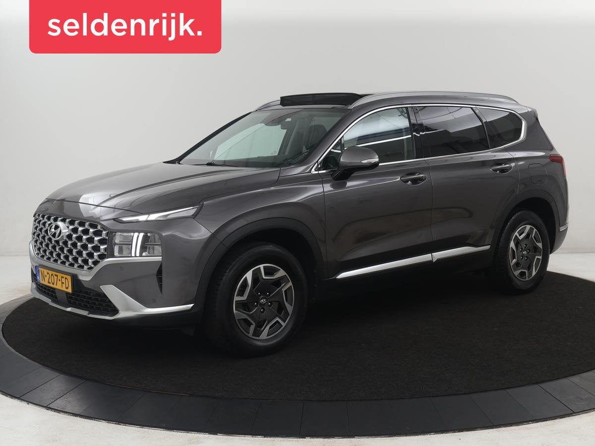 Hyundai Santa Fe 1.6 T-GDI HEV Comfort Smart Sky 7p. | Panor, Santa Fe, Gebruikt, Euro 6, 4 cilinders