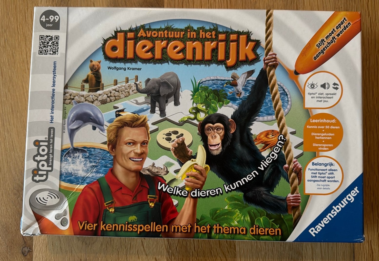 Tiptoi Avontuur in het Dierenrijk - Educatief Spel, Ophalen of Verzenden, Gebruikt, Knutselen, Met geluid