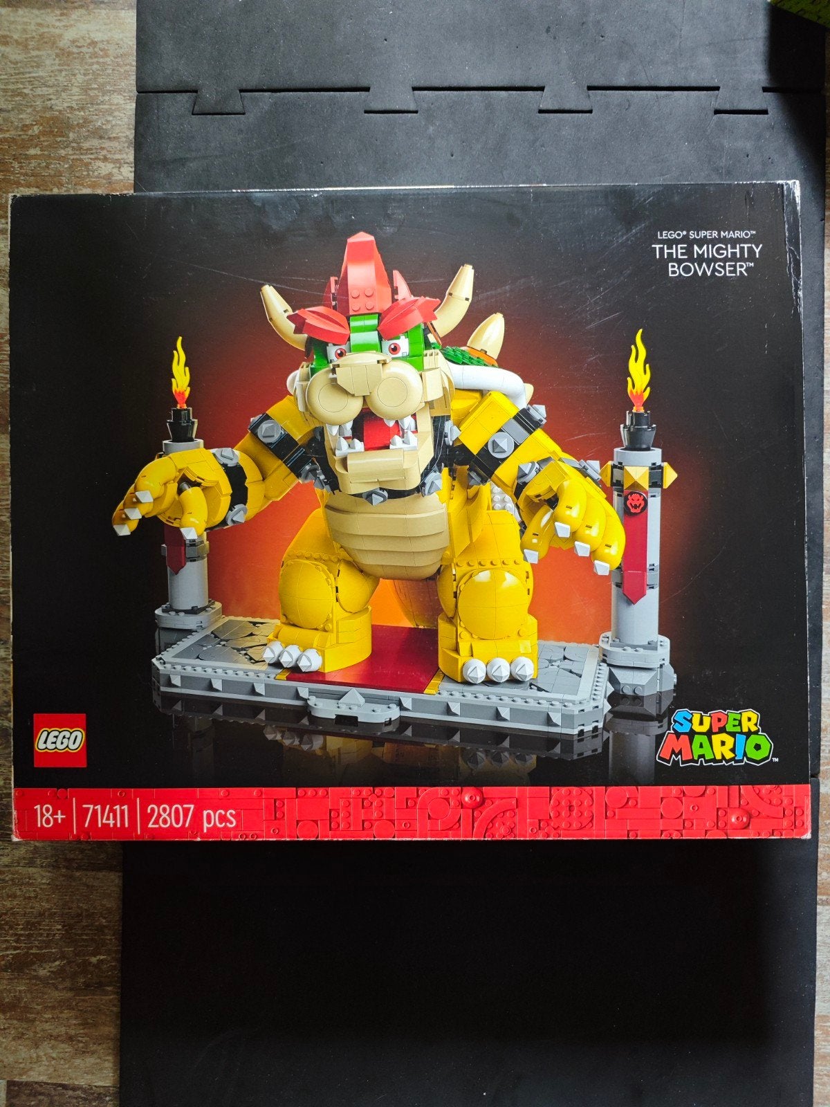 Lego 71411 Super Mario Mighty Bowser, Kinderen en Baby's, Speelgoed | Duplo en Lego, Ophalen of Verzenden, Zo goed als nieuw