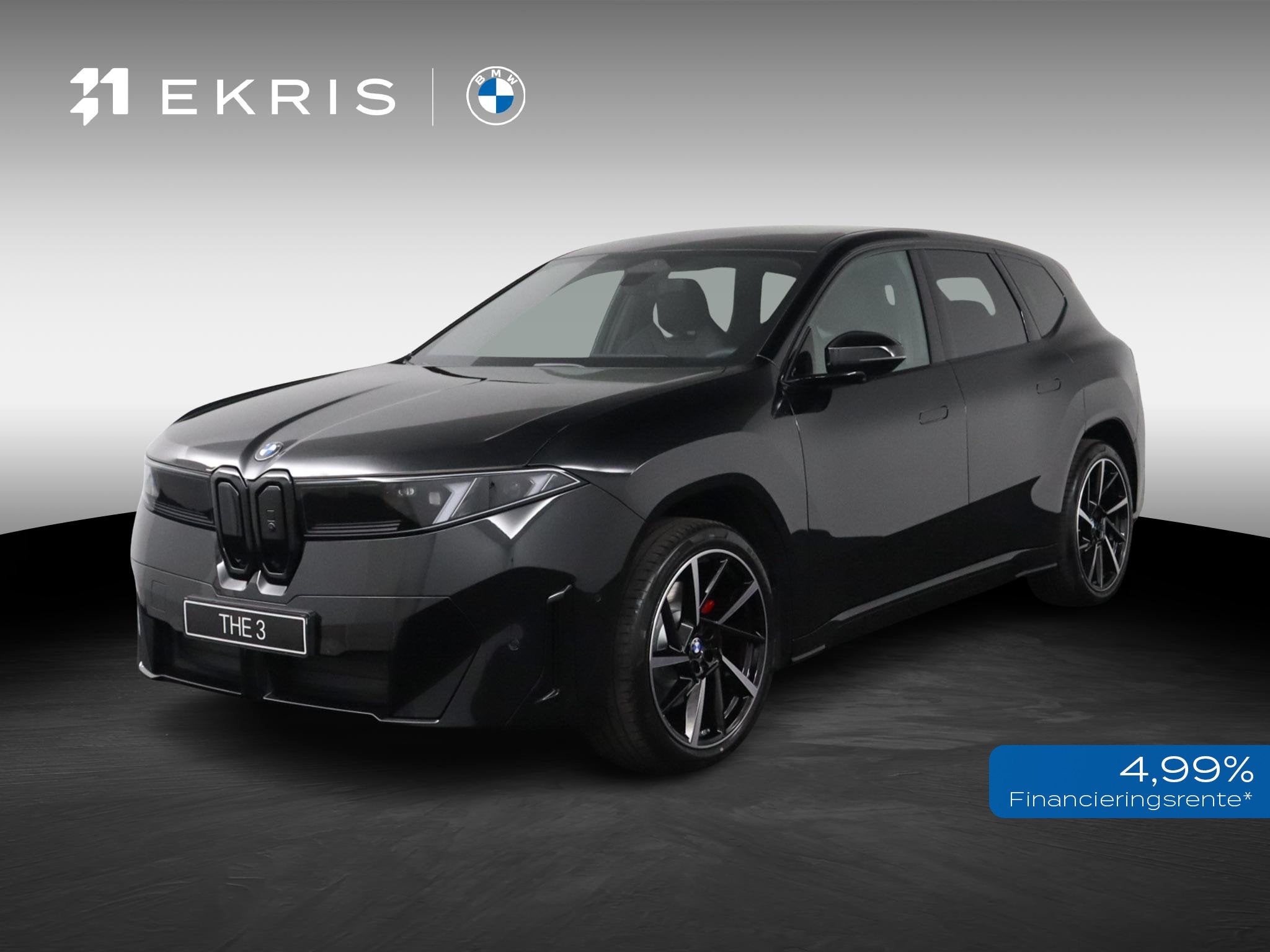 BMW iX3 40 eDrive 83 kWh M Sportpakket Pro |, Auto's, Automaat, Achterwielaandrijving, 320 pk, Zwart