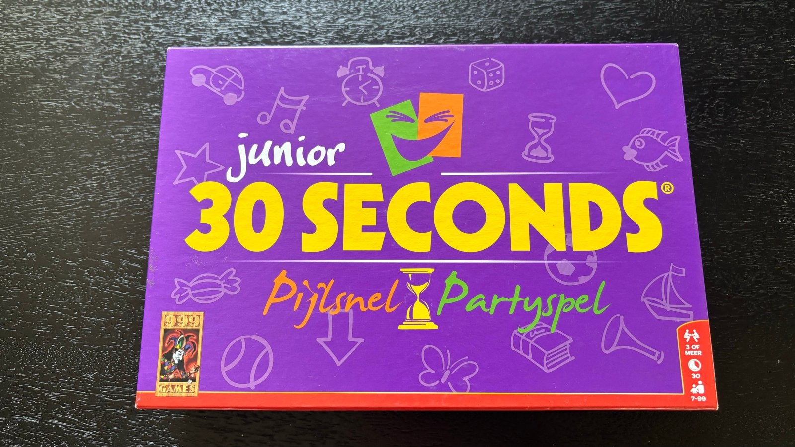 30 Seconds Junior Pijlsnel Partyspel - Zo goed als nieuw, Hobby en Vrije tijd, Gezelschapsspellen | Bordspellen, Zo goed als nieuw