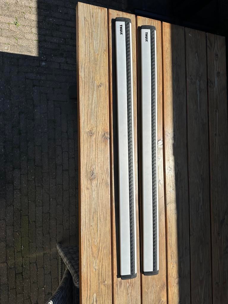 Thule wingbar 120 cm, Ophalen, Zo goed als nieuw