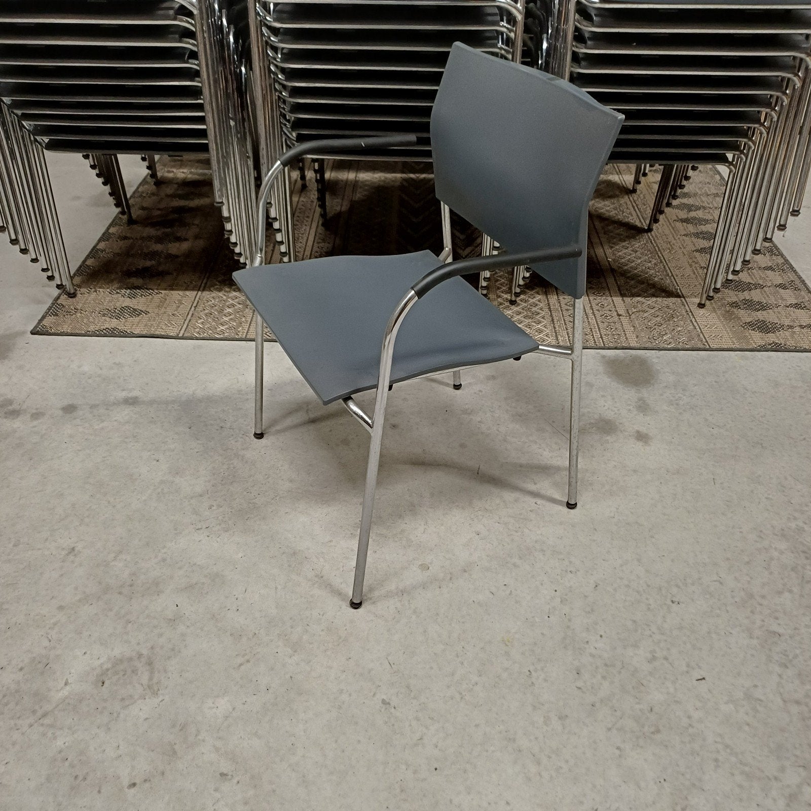 60 x design thonet s 360 kantine kantoor partij stoelen, Ophalen, Gebruikt, Bruin, Vijf, Zes of meer stoelen