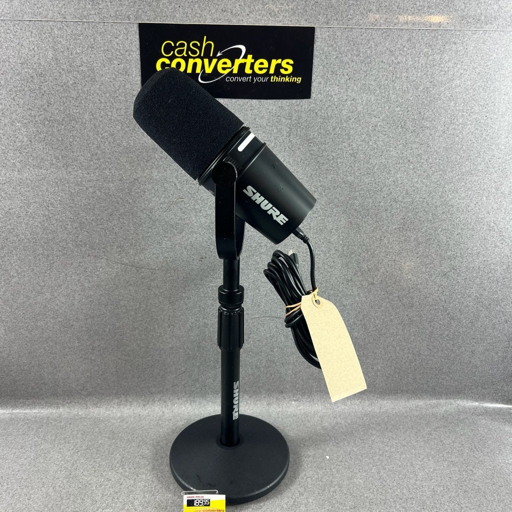 Microfoon Shure MV7+ Podcast microfoon | 409501, Ophalen of Verzenden, Gebruikt, Studiomicrofoon