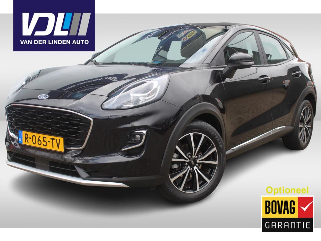 Ford Puma 1.0 EcoBoost Hybrid ST-Line X Full LED | Massage s, Voorwielaandrijving, Stof, Euro 6, Zwart