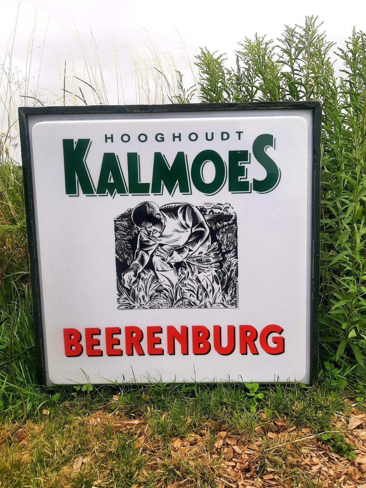 HOOGHOUDT - Lichtbak / Lichtreclame - (Kalmoes / Berenburg), Ophalen, Gebruikt, Lichtbak of (neon) lamp