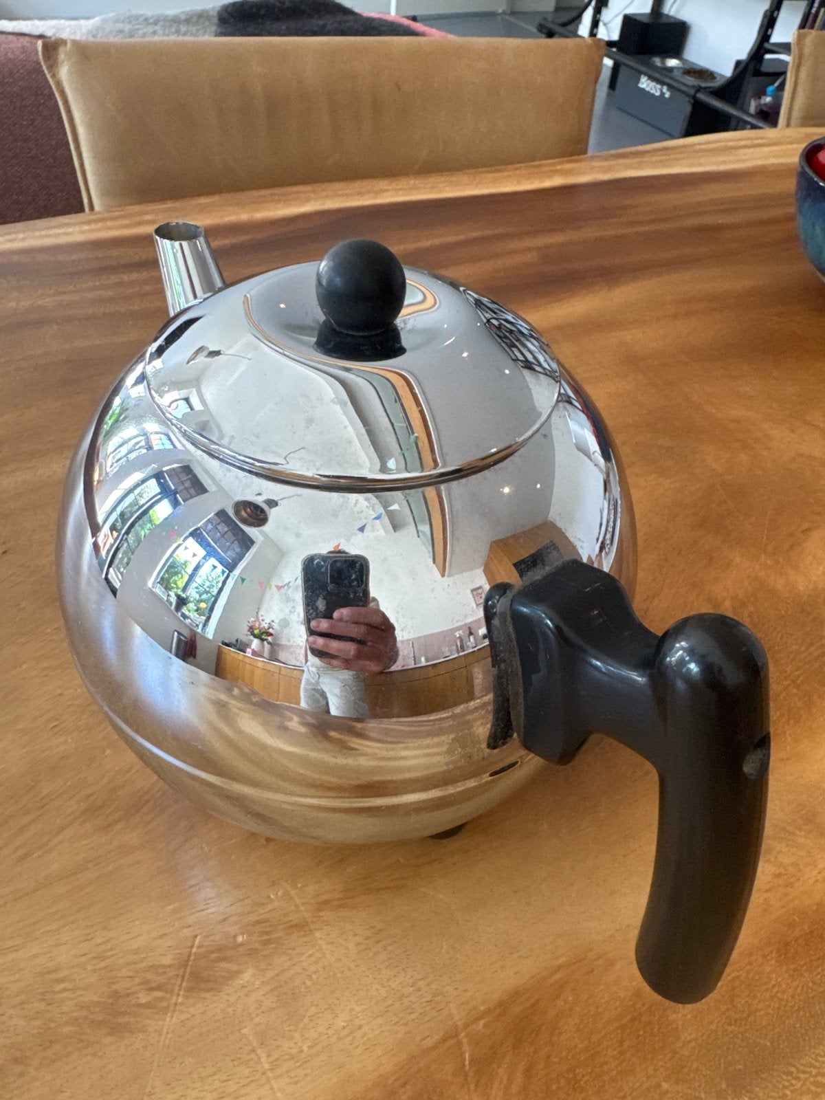 Bredemeijer theepot, Huis en Inrichting, Gebruikt, Zilver, Metaal, Overige merken