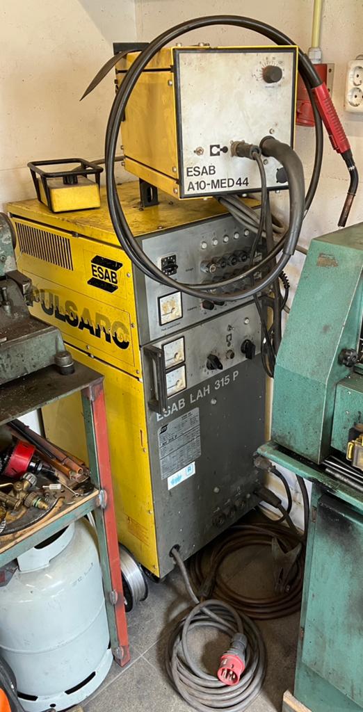 ESAB LAH 315 P mig/mag puls, Ophalen, Gebruikt, 250 ampère of meer, Co2