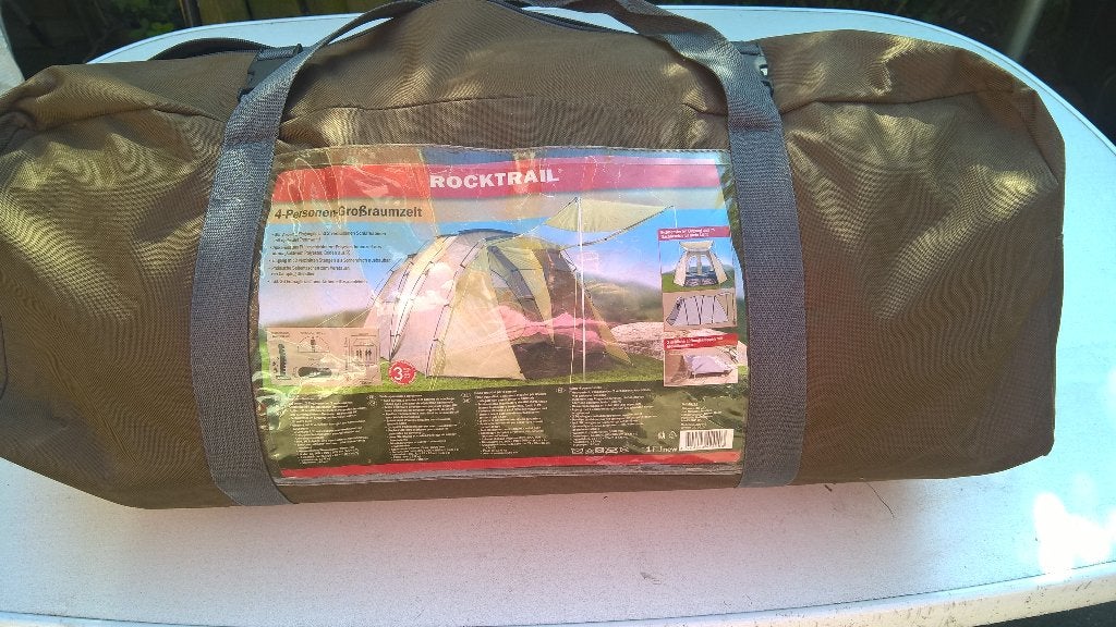TE koop aangeboden mooi.rocktrail tent 4xpersons., Ophalen of Verzenden, Gebruikt, Tot en met 4