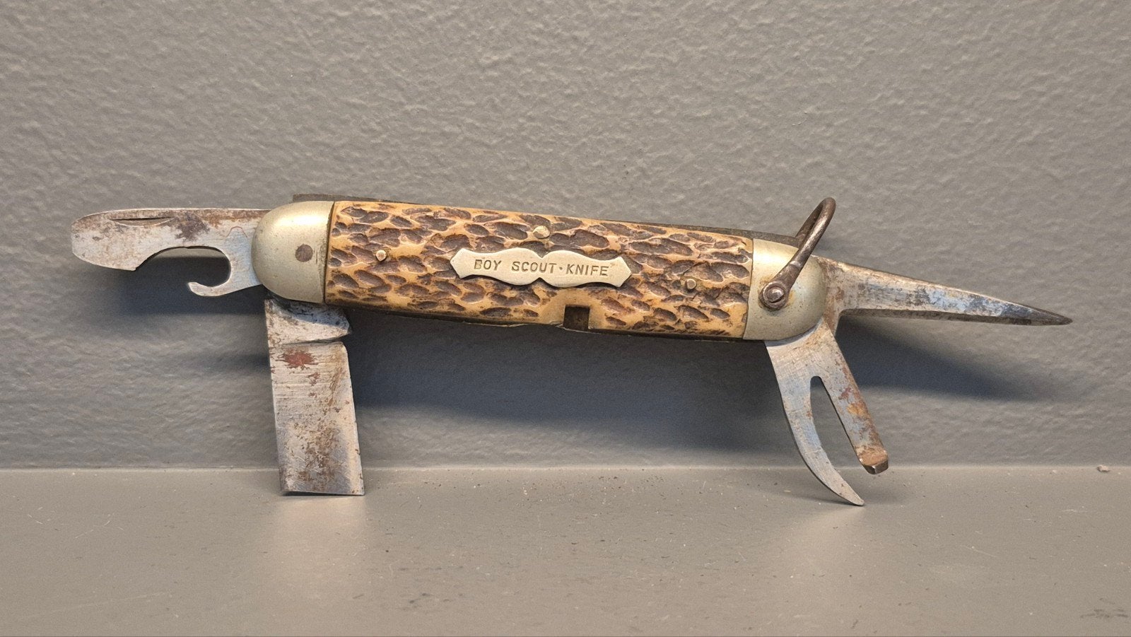 Oud Boy Scout knife / zakmes - 15 cm, Ophalen of Verzenden