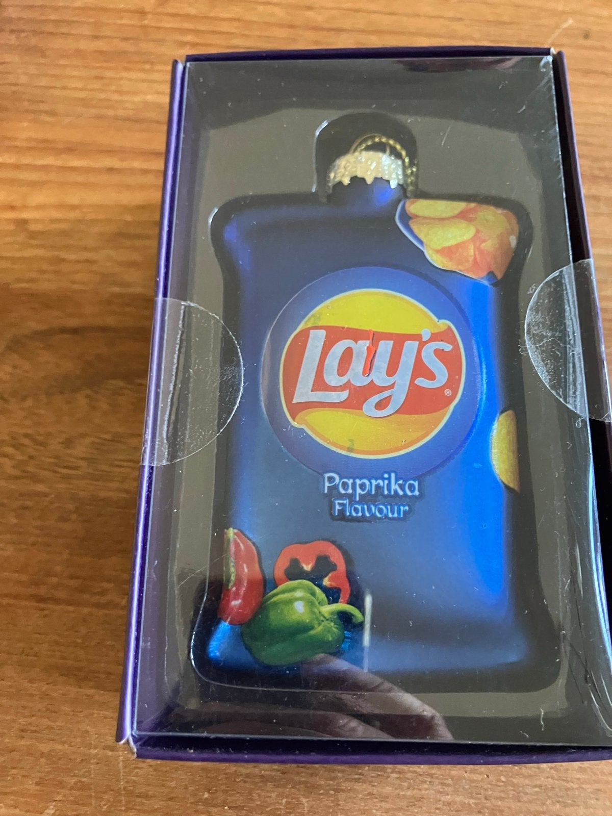 Lays kersthanger kerstbal ornament AH, Ophalen of Verzenden, Nieuw