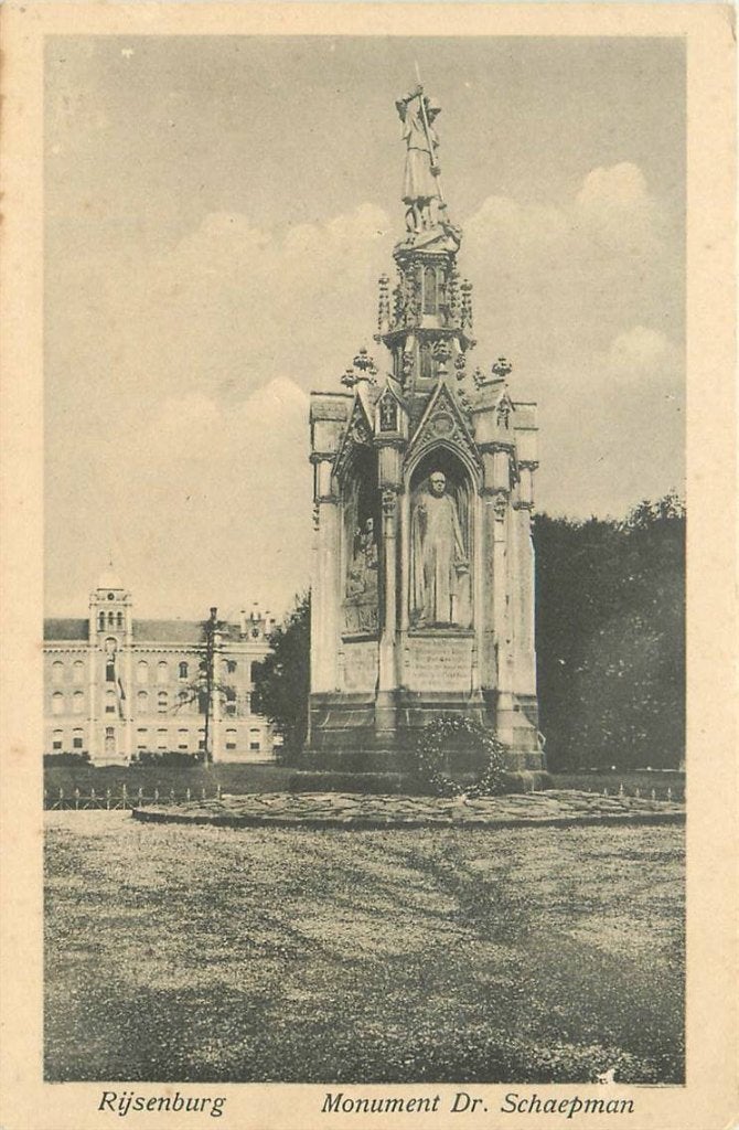 388-396-005 Rijsenburg Monument Dr Schaepman, Verzenden, Voor 1920, Duitsland
