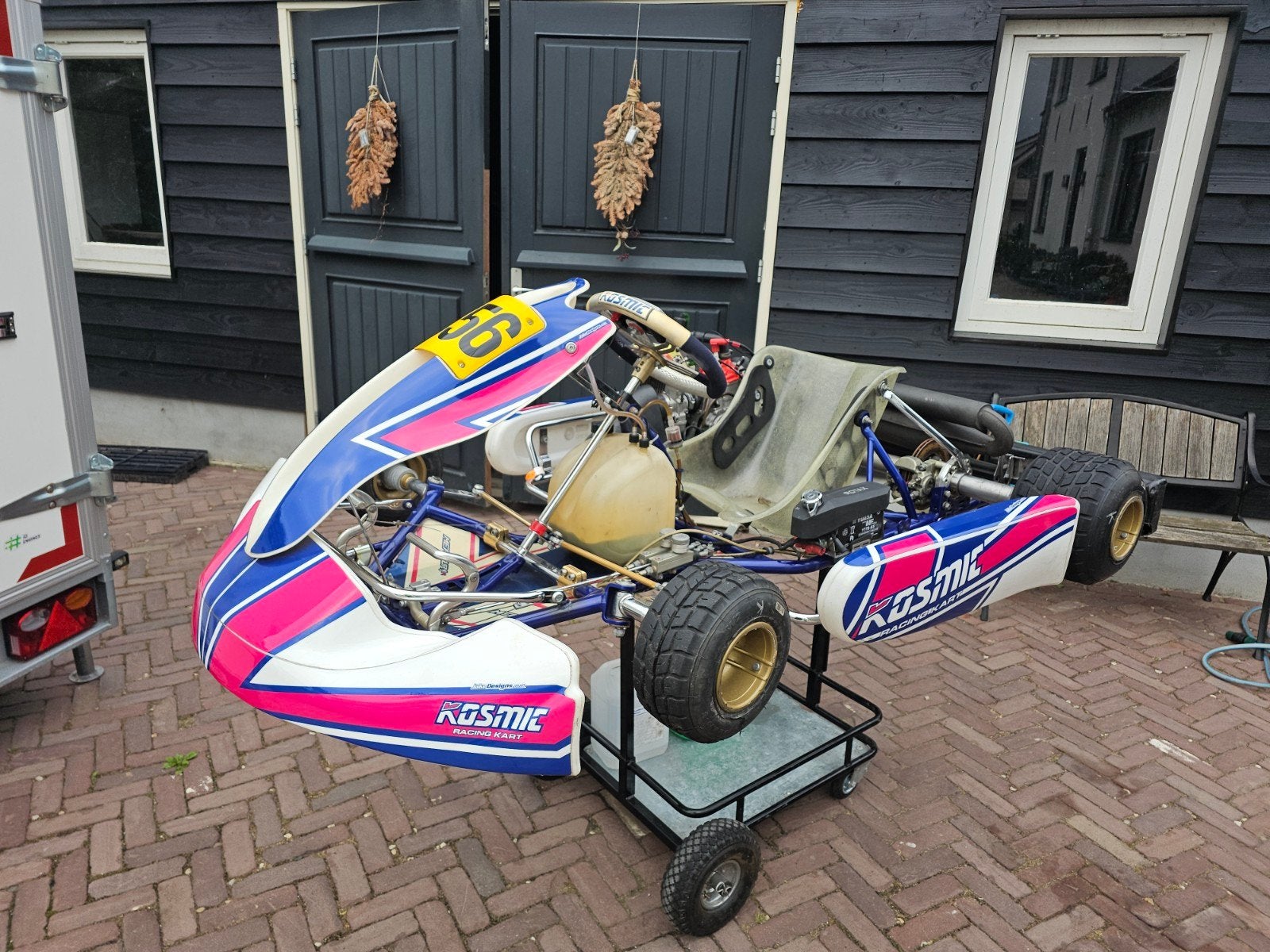 Kosmic Kart 2022 met Rotax Max motor NON EVO, Ophalen, Gebruikt, Kart