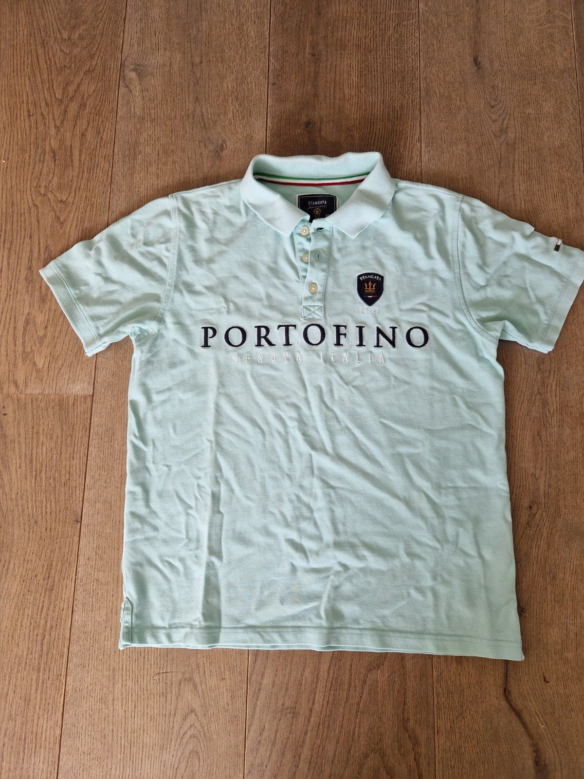 Stangata Portofino Polo Lichtgroen Maat M, Ophalen of Verzenden