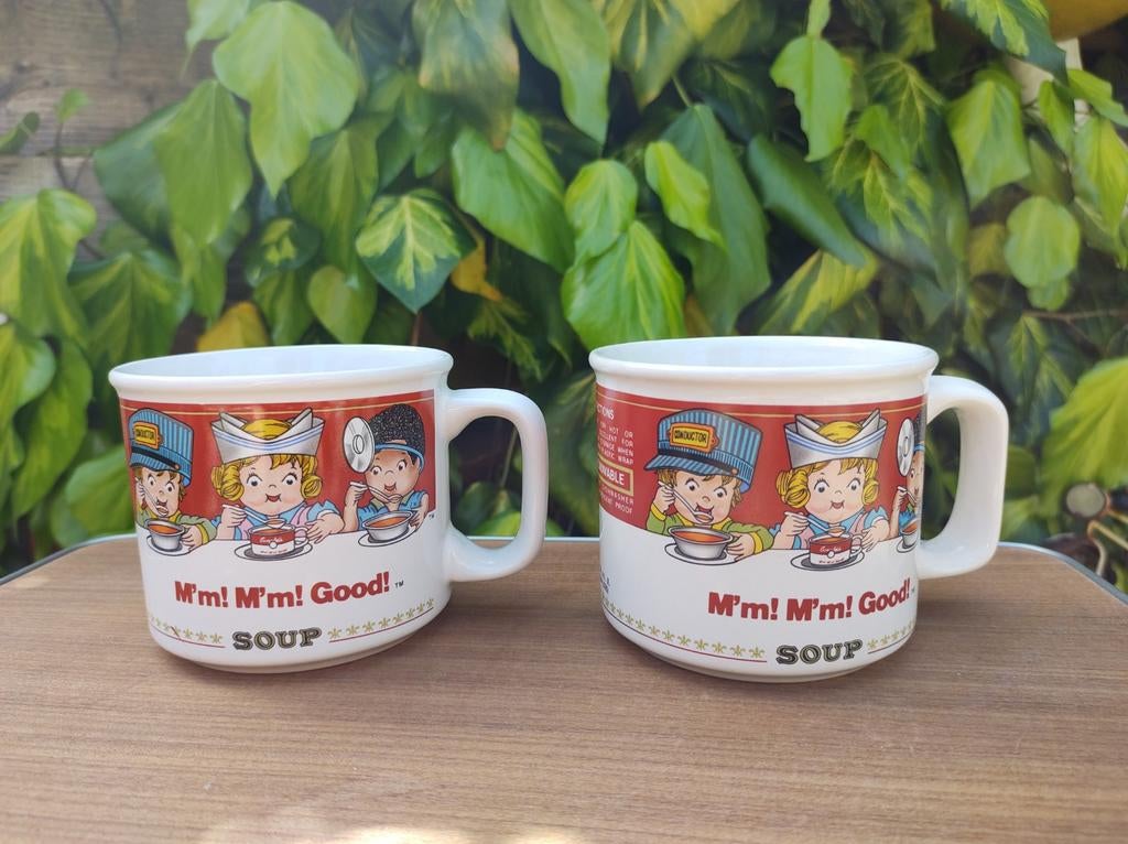 Campbell Soup kids, 2 grote soepkommen uit 1993, Ophalen of Verzenden