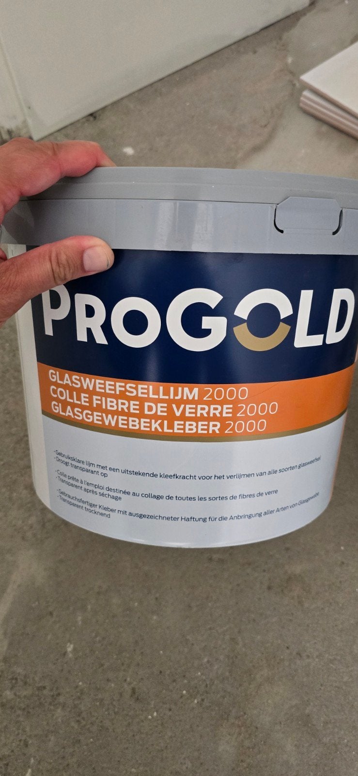 ProGold Glasweefsellijm 2000 - 10kg, Ophalen, Nieuw