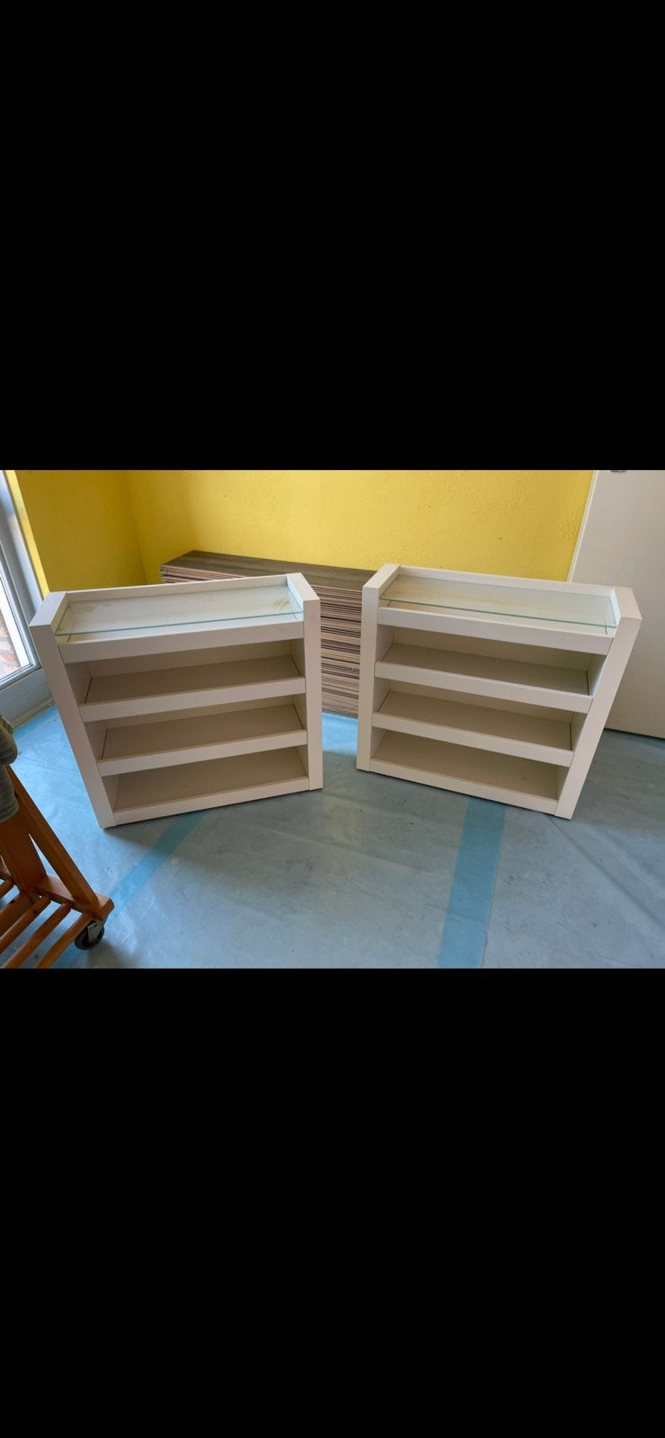 2 ikea MALM ladekastjes met wieltjes IZGS, Ophalen, 50 tot 100 cm, Zo goed als nieuw, Minder dan 100 cm