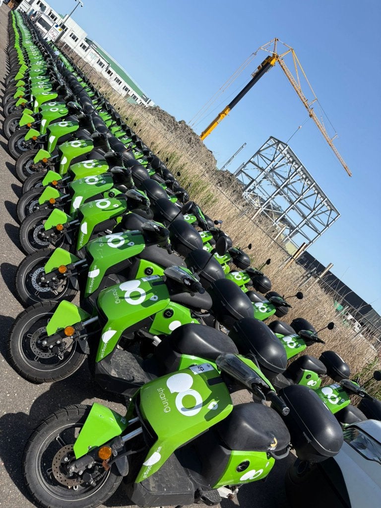 Veiling wo 3 juni v.a. 19:00u, 185 Super Soco Cux scooters, Gebruikt, Elektrisch, Ophalen, Overige merken