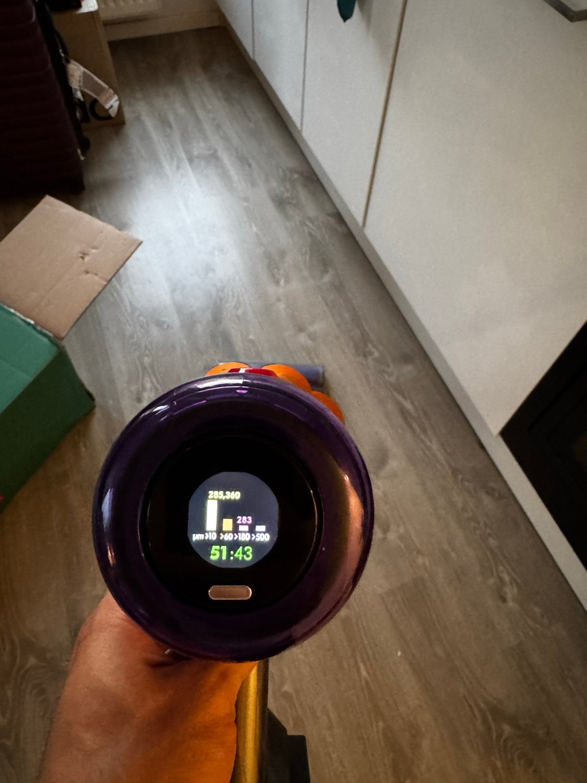 Dyson V12 Detect Slim Draadloze Stofzuiger + Accessoires., Draadloos, Ophalen of Verzenden, Zo goed als nieuw, Dyson B.V.