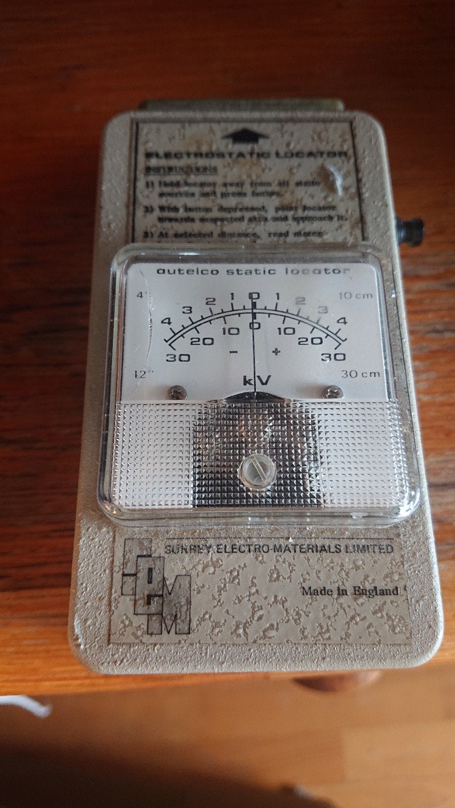 Industriële esd meter, Ophalen of Verzenden, Gebruikt