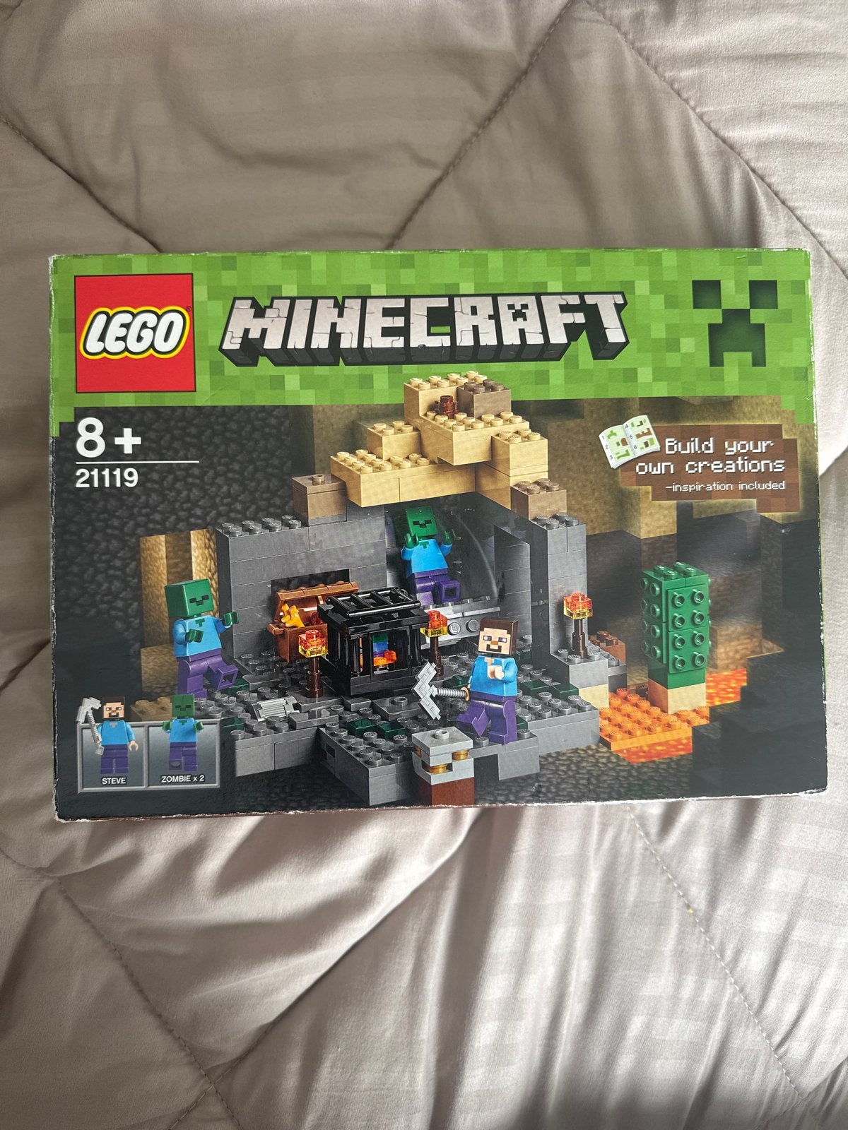 LEGO Minecraft De Dungeon 21119, Ophalen of Verzenden, Gebruikt, Overige merken