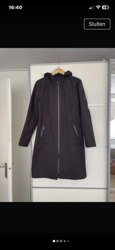 Ilse Jacobsen jas, maat 40, dark grey/antraciet, zgan, Kleding | Dames, Jassen | Winter, Ophalen of Verzenden, Zo goed als nieuw