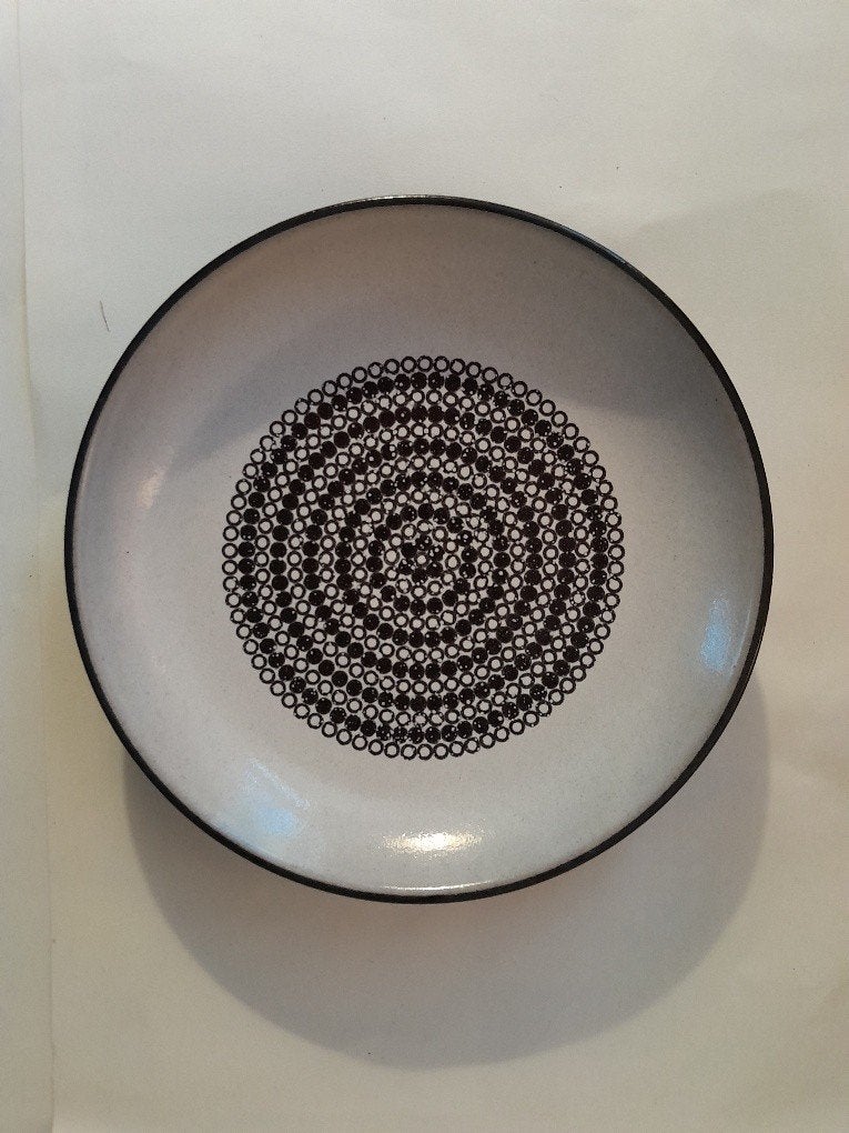 Bord/Schaal Perl Onyx Ceramano, Ophalen of Verzenden, Zo goed als nieuw, Overige stijlen, Bord(en)
