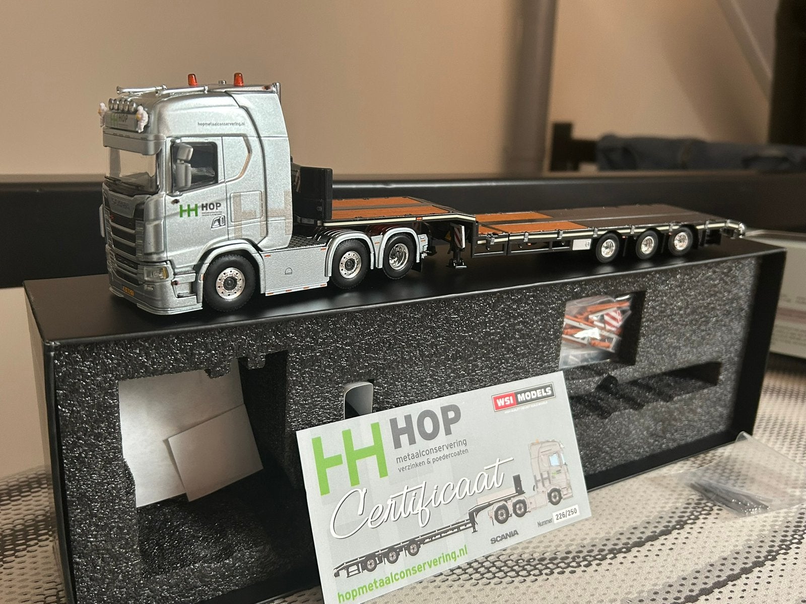 Scania S660 WSI Hop metaalconservering, Hobby en Vrije tijd, Ophalen, Zo goed als nieuw, Bus of Vrachtwagen, Wsi