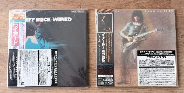 SACD, 2x Jeff Beck - Wired en Blow by Blow, Ophalen of Verzenden, Zo goed als nieuw, Progressive Rock, Album