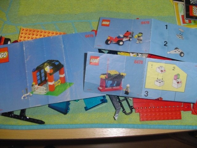 veel onderdelen van Set 6478-1: Brandweerkazerne, Ophalen of Verzenden, Gebruikt, Complete set, Lego