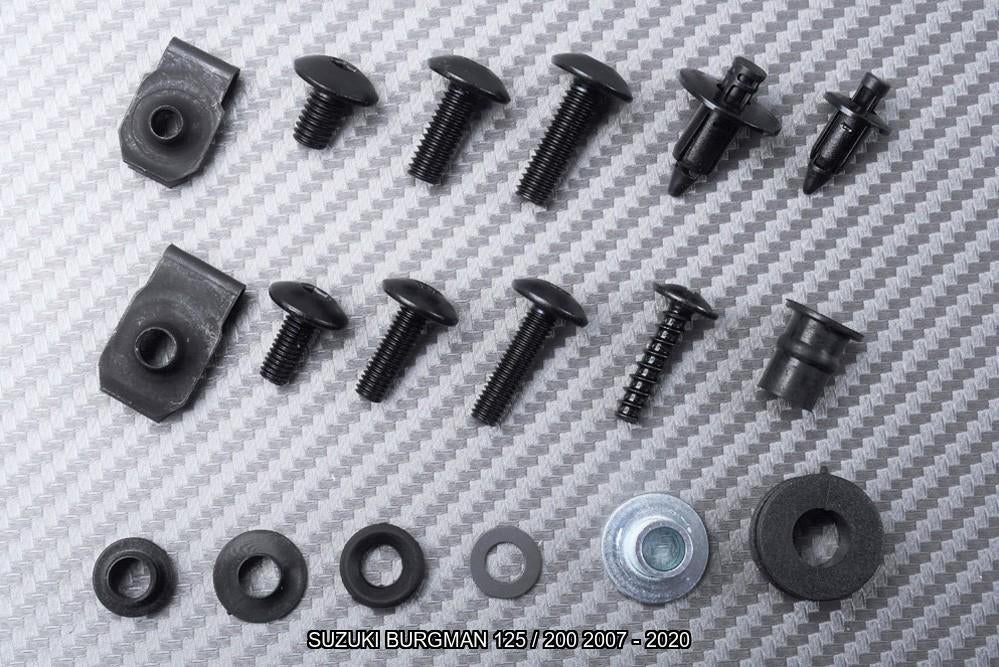 Kuip bouten set voor SUZUKI BURGMAN 125 / 200 2007 - 2020, Motoren, Ophalen of Verzenden, Nieuw