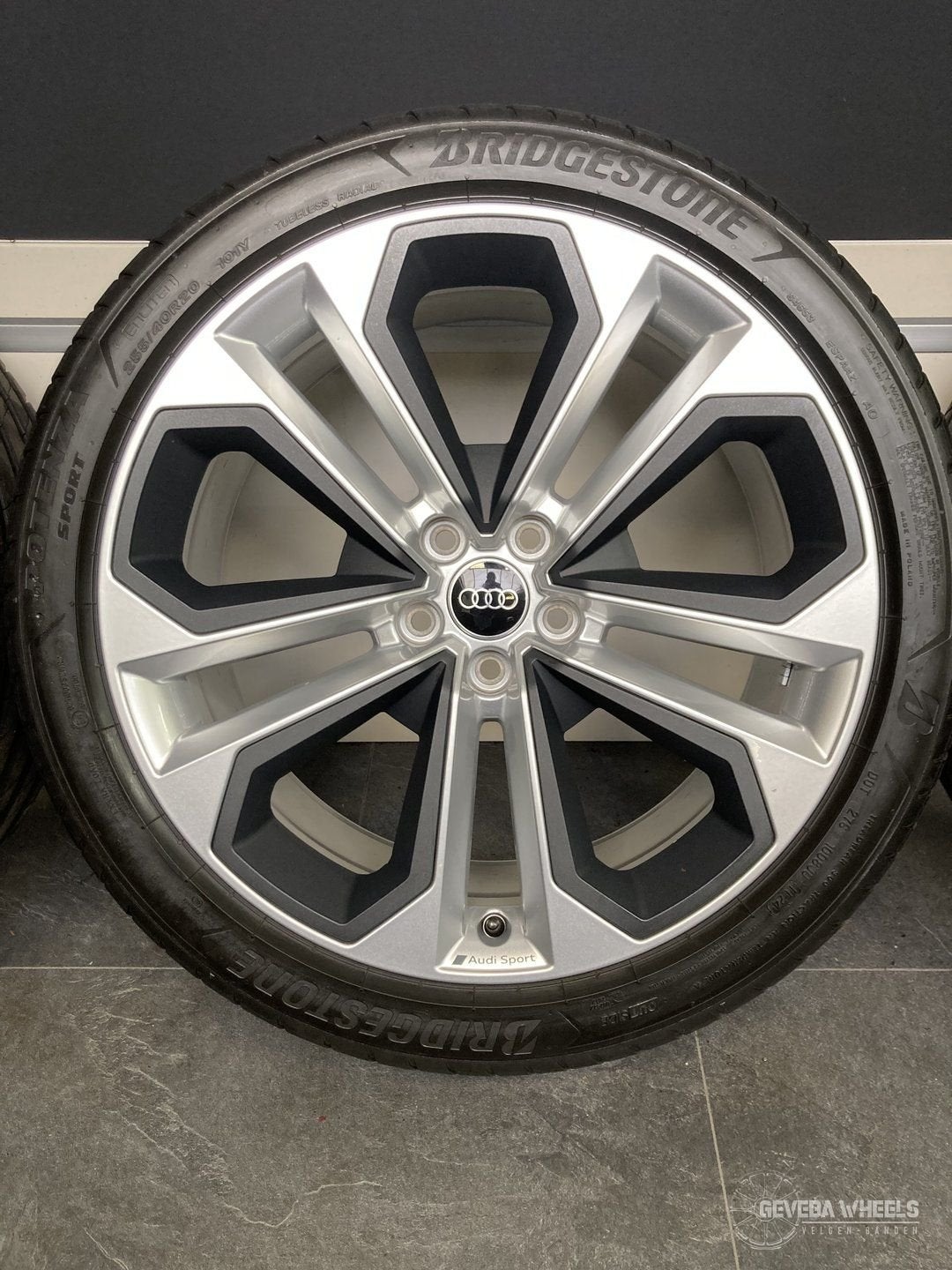 20” originele Audi Q3 Sportback velgen + banden 5x112    83A, Gebruikt, 255 mm, -, -