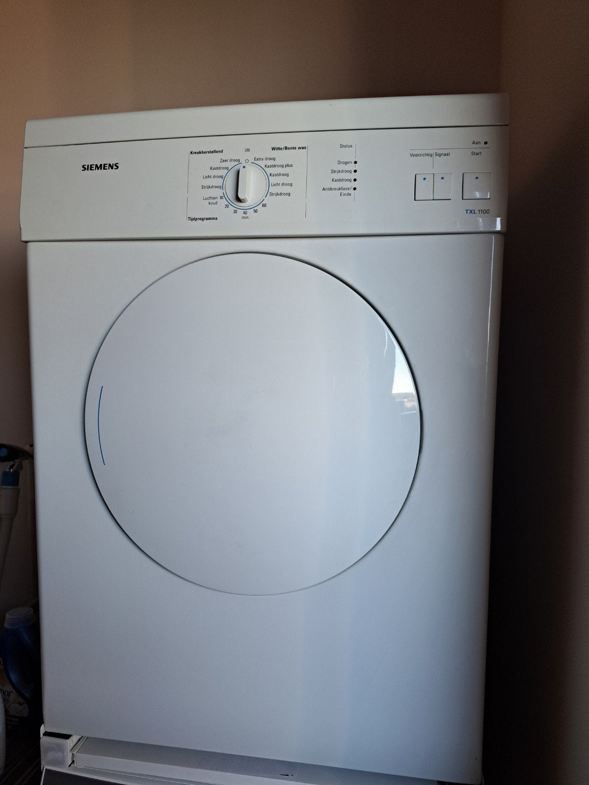 Siemens wasdroger TXL 1100 - Gebruikt, werkt perfect!, Ophalen, 6 tot 8 kg, Gebruikt, Luchtafvoer