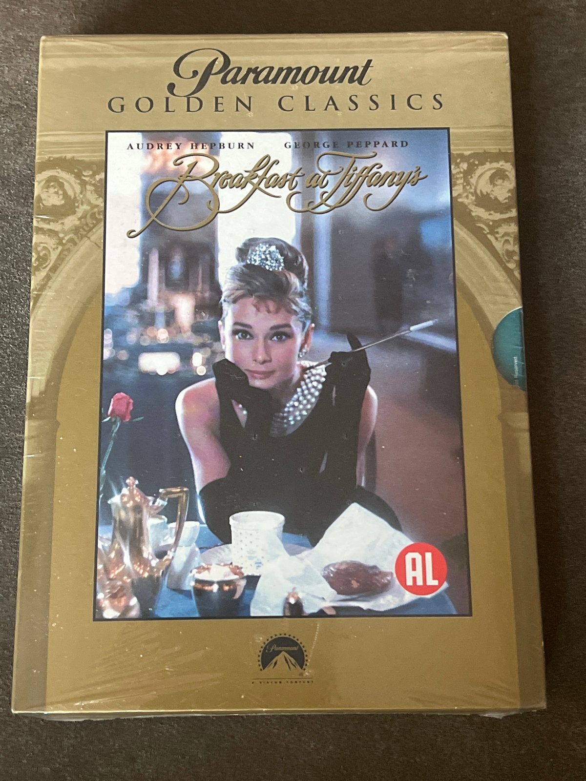 Breakfast at Tiffany's - Paramount Golden Classics (Nieuw), Cd's en Dvd's, Dvd's | Klassiekers, 1960 tot 1980, Engels, Alle leeftijden