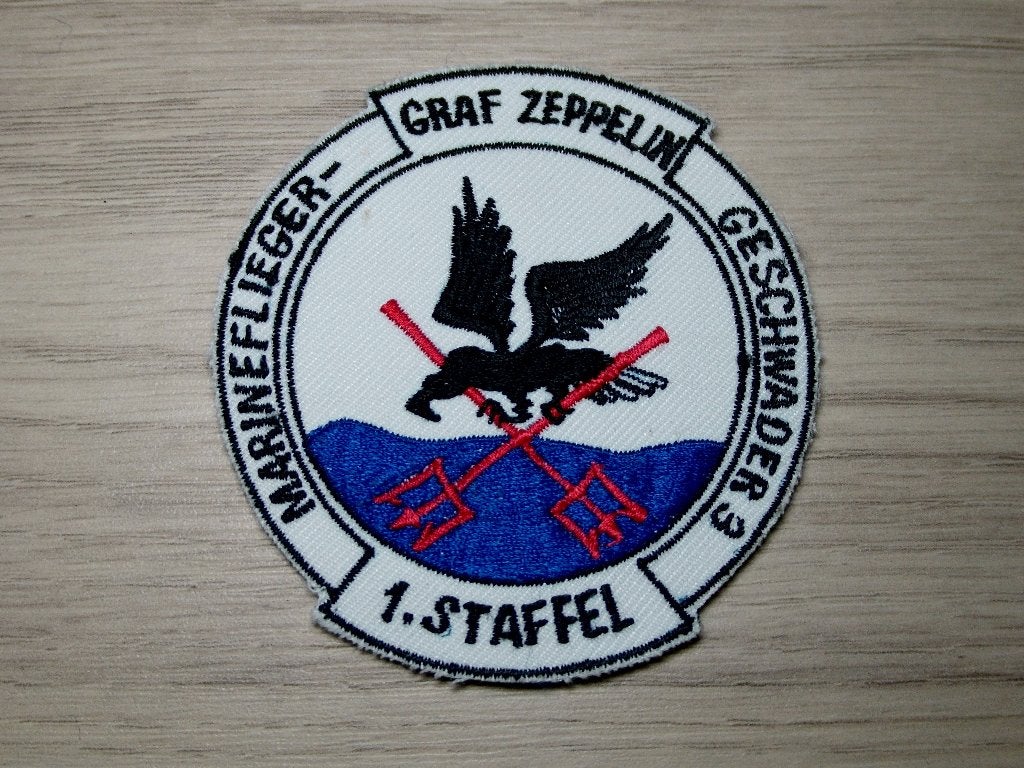 Patch 1. Staffel  Marinefliegergeschwader 3 „Graf Zeppelin", Verzenden, Marine, Duitsland, Embleem of Badge