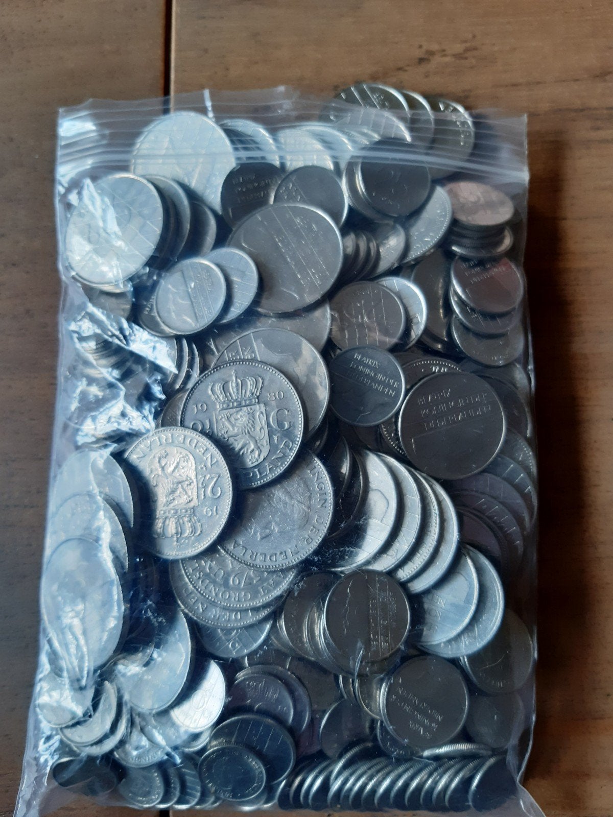 kilo nikkel zie omschrijving kk  f.22.10, Ophalen, Koningin Juliana, 10 cent