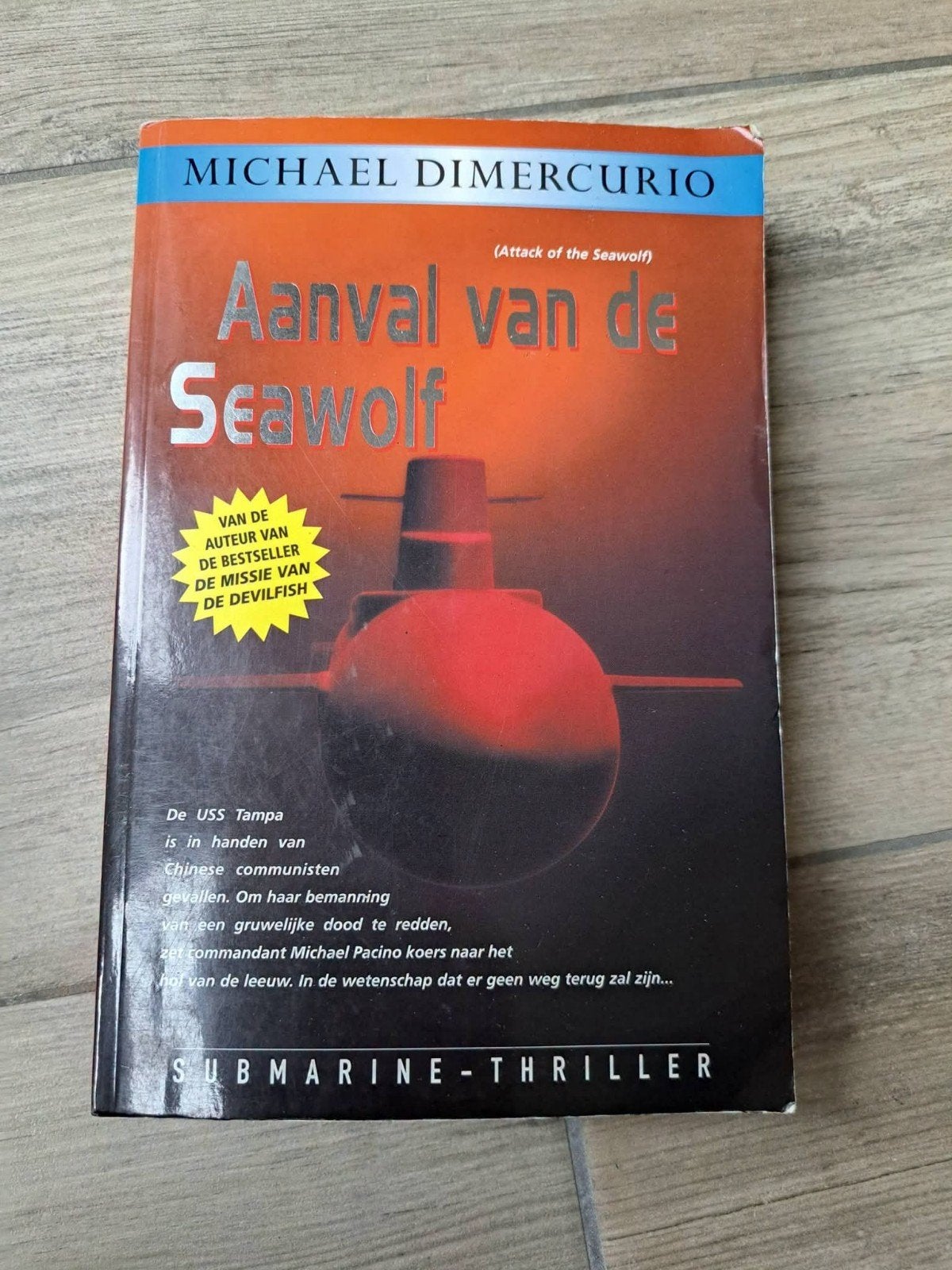 Thriller Aanval van de seawolf, Ophalen of Verzenden