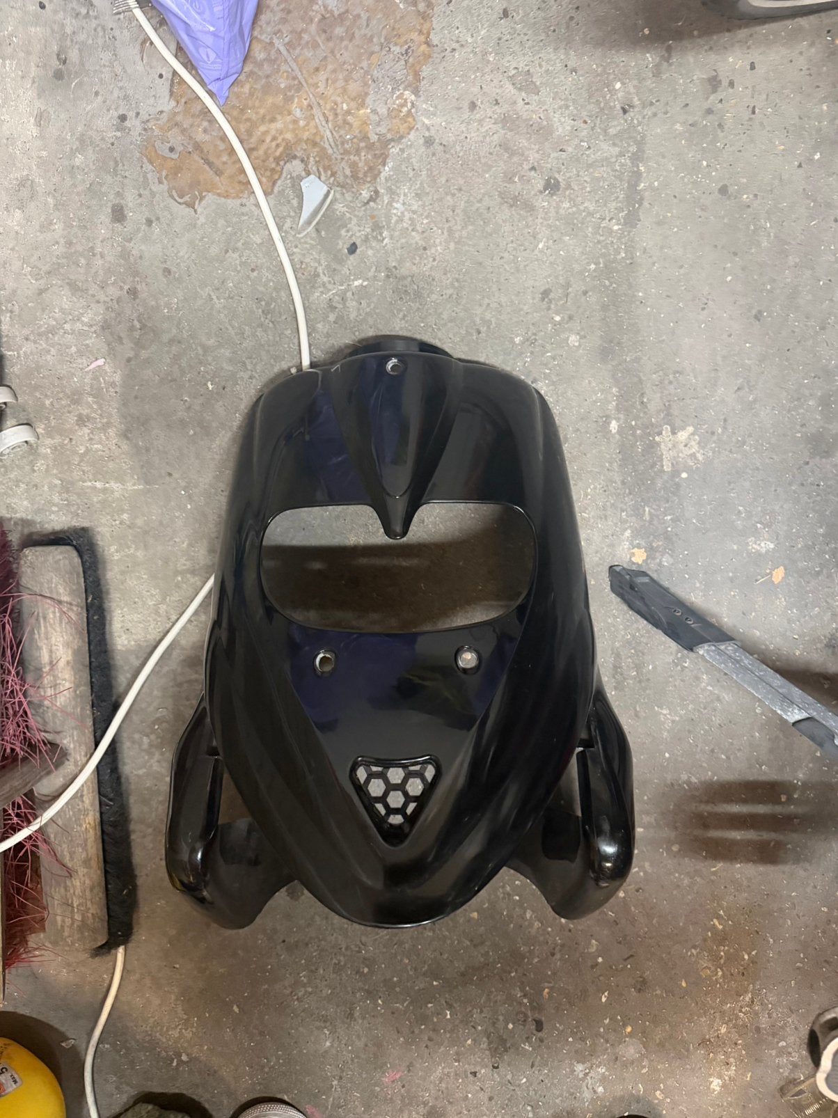 Gilera stalker voorkap zwart, Ophalen of Verzenden, Zo goed als nieuw, Kap, Overige merken