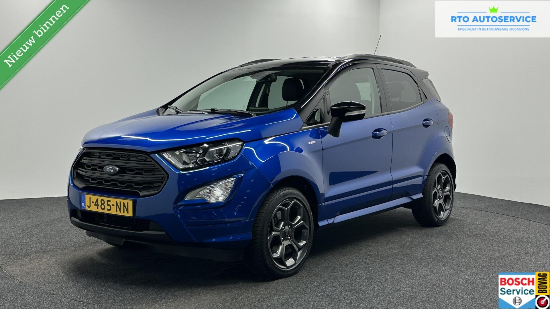 Ford EcoSport 1.0 EcoBoost ST-Line Black NAVI CARPLAY STOE/S, Auto's, Voorwielaandrijving, 125 pk, Gebruikt, Euro 6