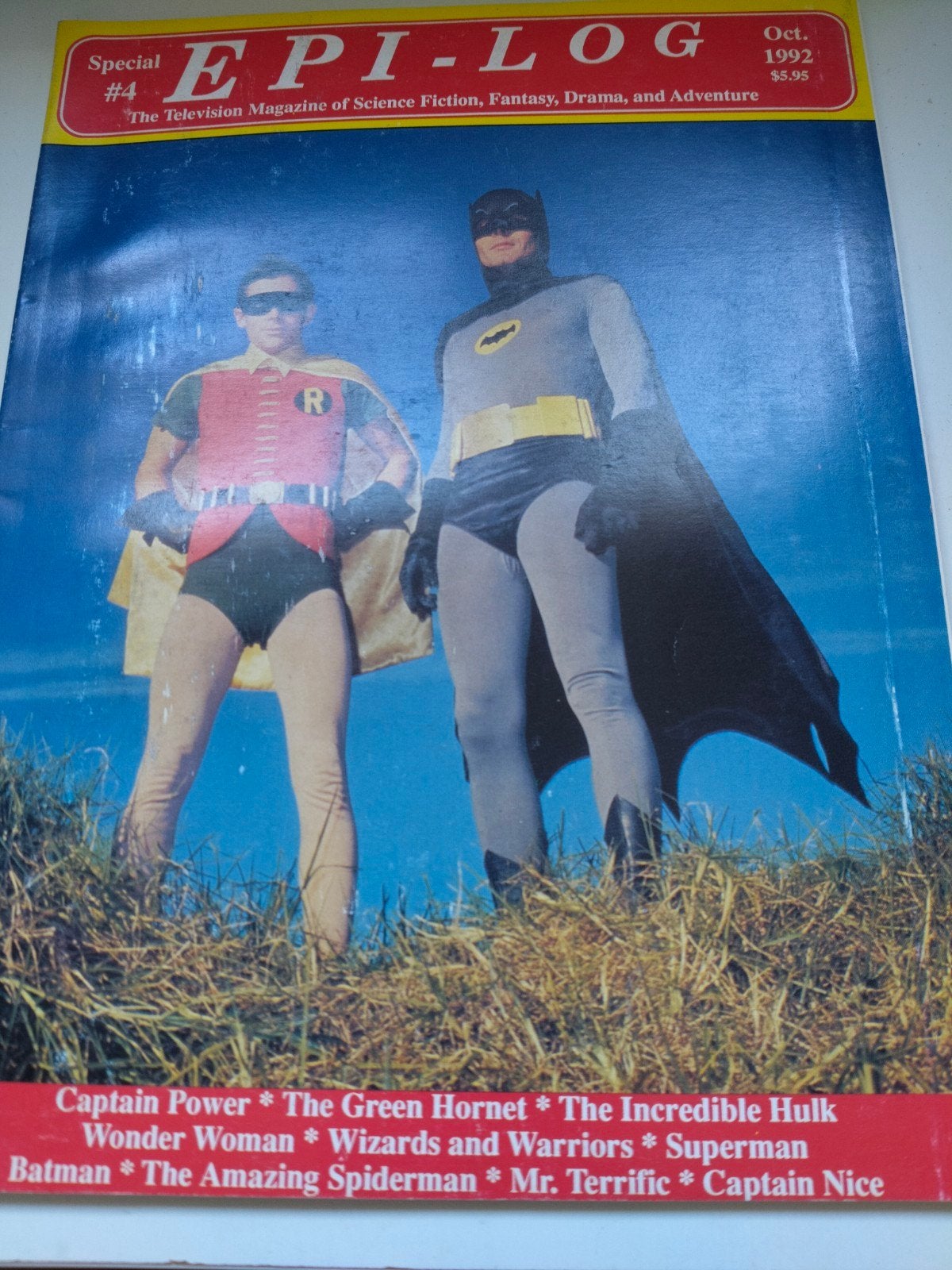 EPI-LOG Batman Special #4 - Television Magazine Oct 1992, Verzenden, Zo goed als nieuw, Tv-serie