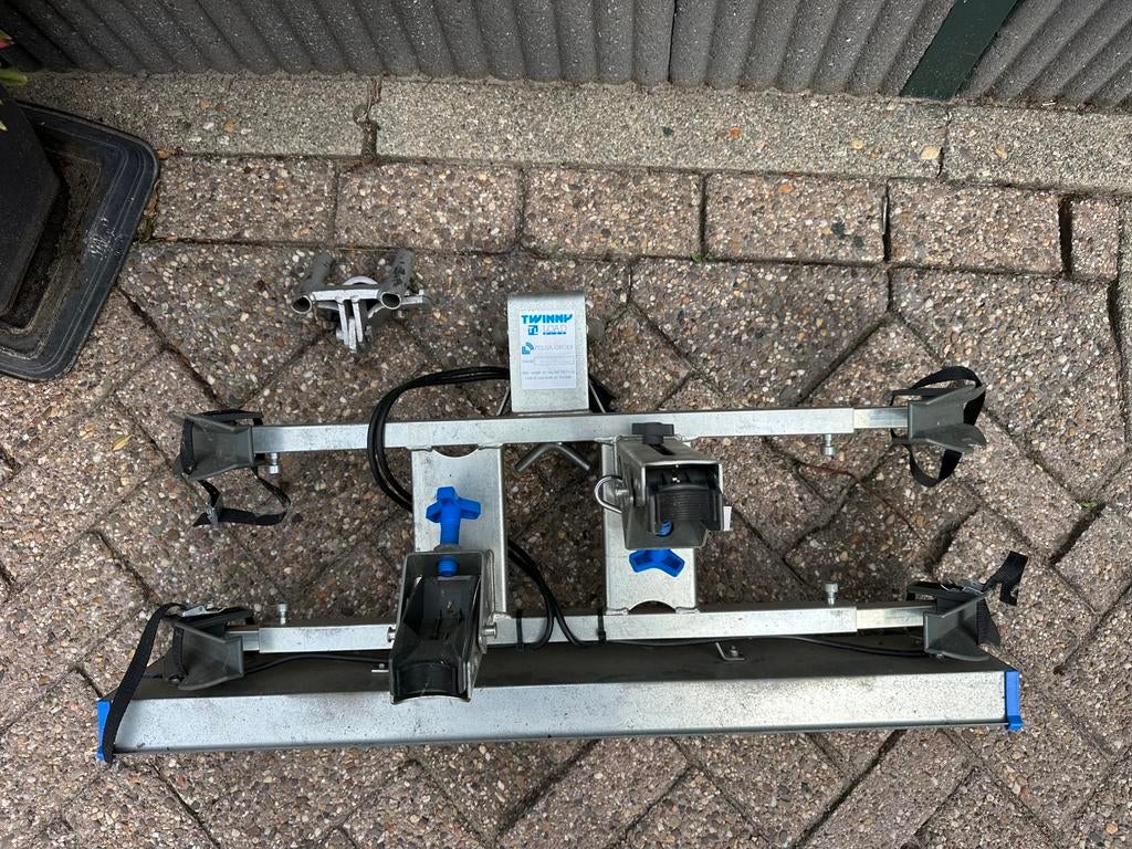 Twinny load fietsendrager, Auto diversen, Fietsendragers, Ophalen, 2 fietsen, Zo goed als nieuw, Trekhaakdrager