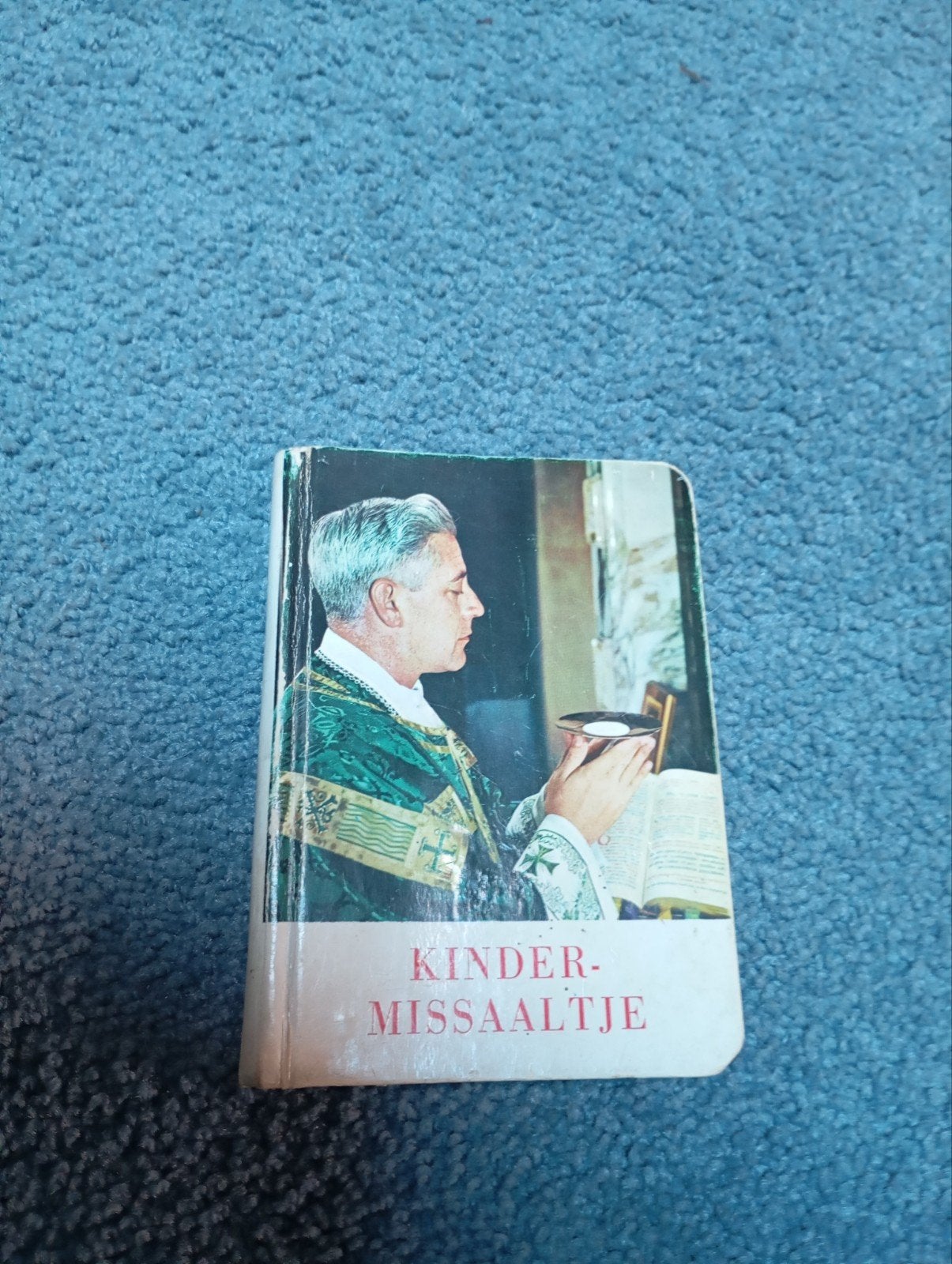 Vintage Kinder Missaaltje 1961, Ophalen of Verzenden, Gebruiksvoorwerp