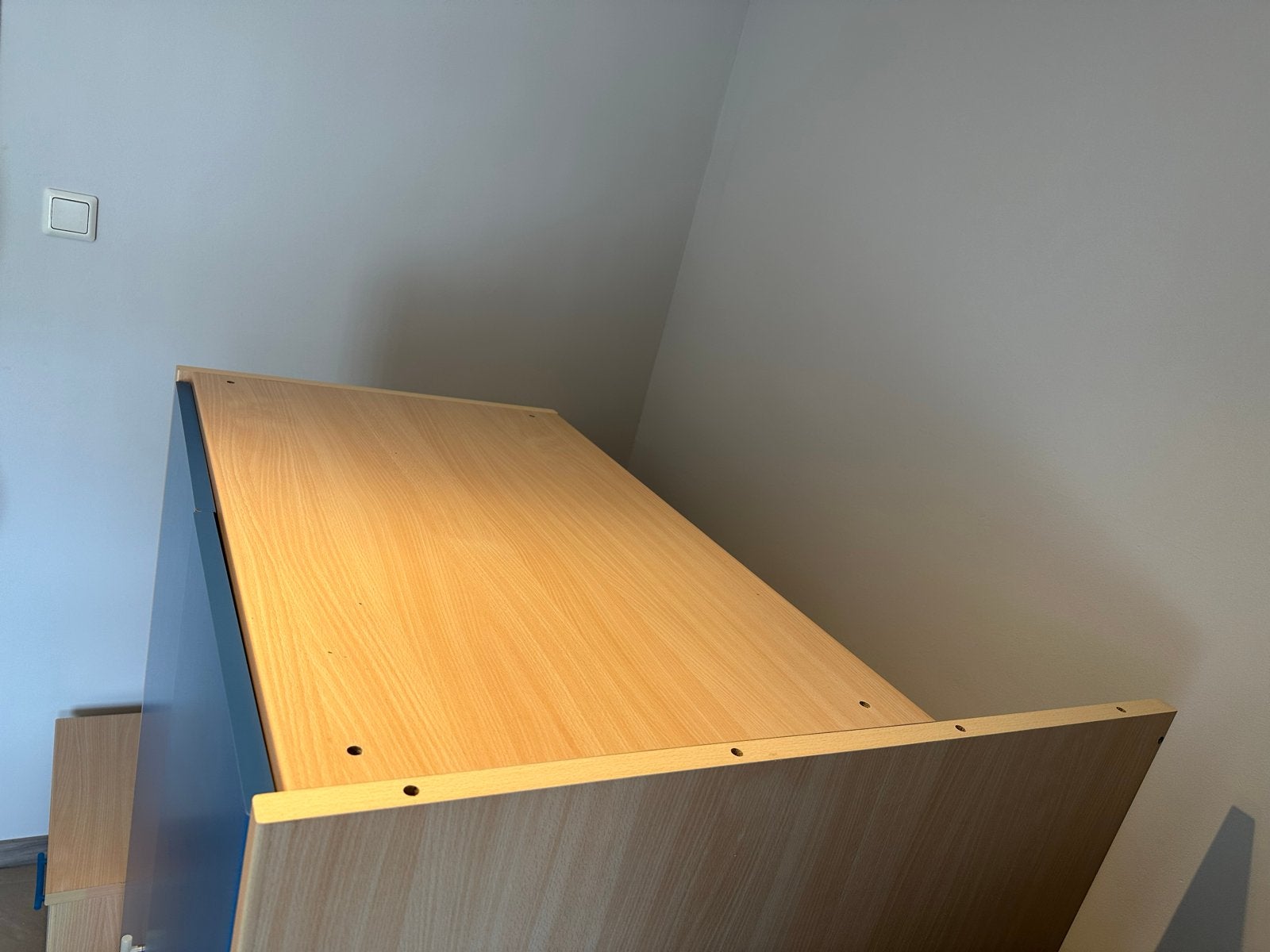 Hoogslaper kast met laden/trap, Ophalen, Gebruikt, Hoogslaper
