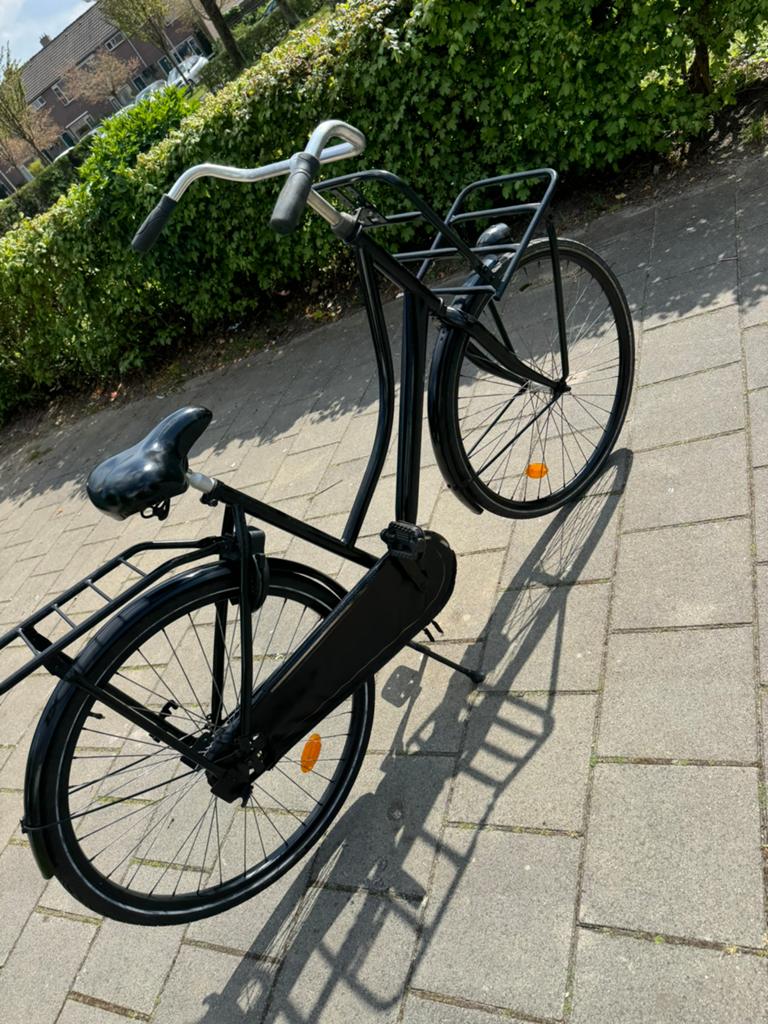 Omafiets dik frame 28 inch hoogte 57 cm, Fietsen en Brommers, Fietsen | Dames | Omafietsen, 56 cm of meer, Ophalen of Verzenden
