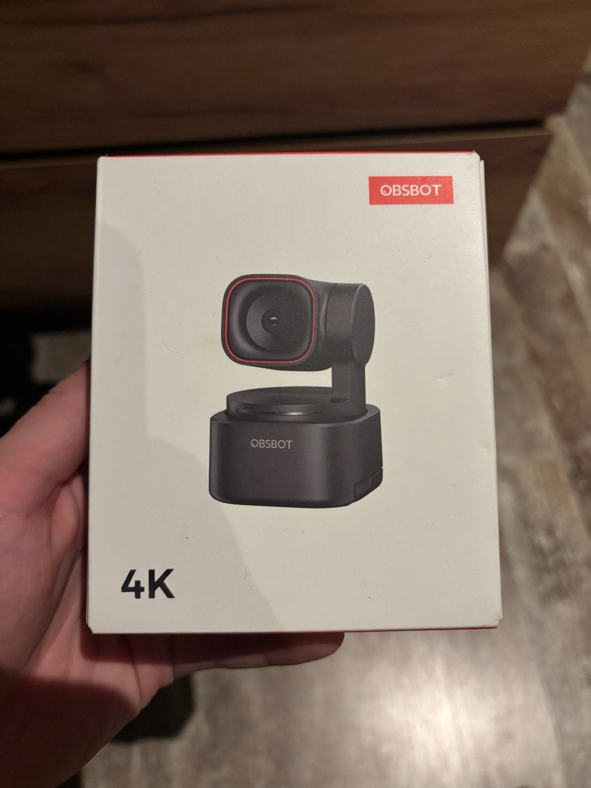 OBSBOT Tiny 3 Lite 4K AI PTZ Webcam - Nieuwstaat, USB-kabel, Ophalen of Verzenden, Zo goed als nieuw, Overige Merken